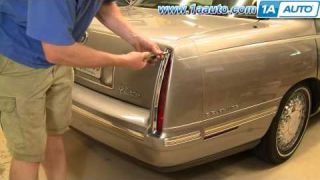 How To Install Replace Taillight And Bulb Cadillac DeVille 94-99 1AAuto.com