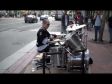 Street drummer, one of the best in the world!! AMAZING, just watch him!