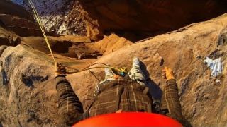 World's Most Insane Rope Swing Ever!!! - Canyon Cliff Jump