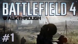 Battlefield 4 Gameplay Walkthrough Part 1 Campaign Mission 1 BAKU - BF4 Story Xbox360