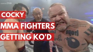 Cocky MMA Fighters Getting knocked Out - TOP 5