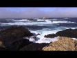 Relaxing Ocean Waves Crashing Into Rocky Shore (3 Hours)