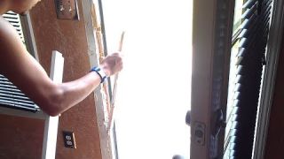 How to repair a broken door jamb. Door kicked in Repair. Door Jamb Armor install.